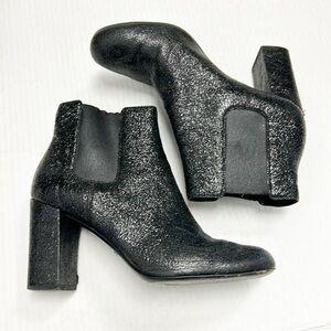 Saint Laurent shimmer Chelsea  ankle boots